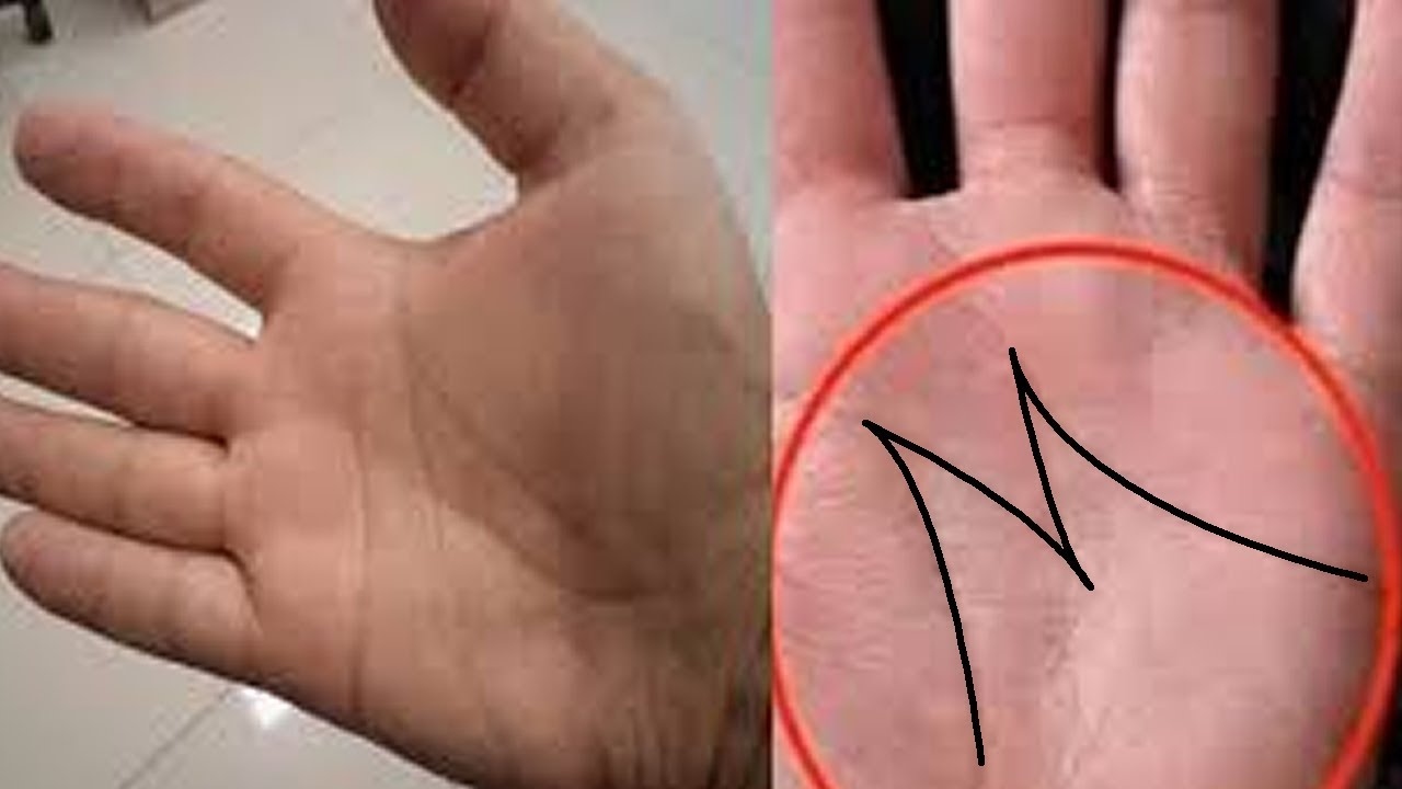 Letra M na palma da mo - Voc tem Veja o significado da letra M na sua mo - YouTube